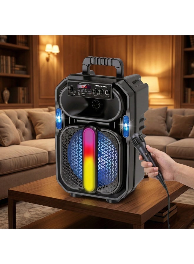 Torima مكبر صوت لاسلكي TORIMA D26 أسود - Image 3